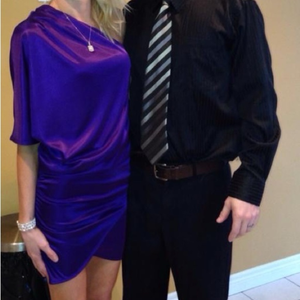 Elegant Purple Dress